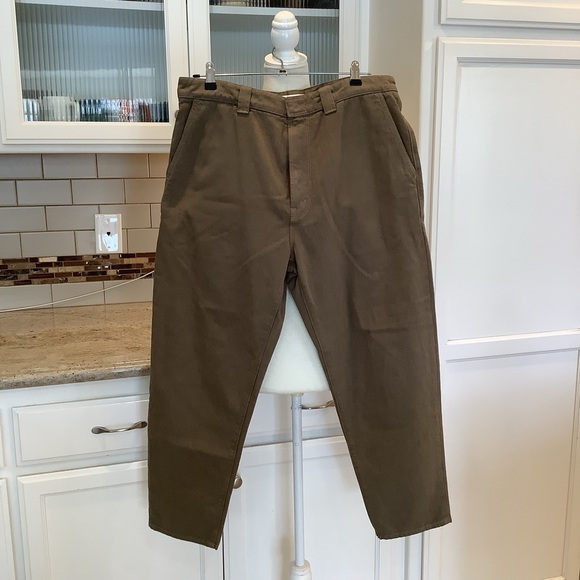 Men's Mother Army Green Punk 75 Ankle Size 32 - Picture 2 of 10